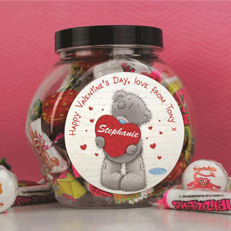 Personalised Me to You Bear Love Heart 250g Sweet Jar Extra Image 2